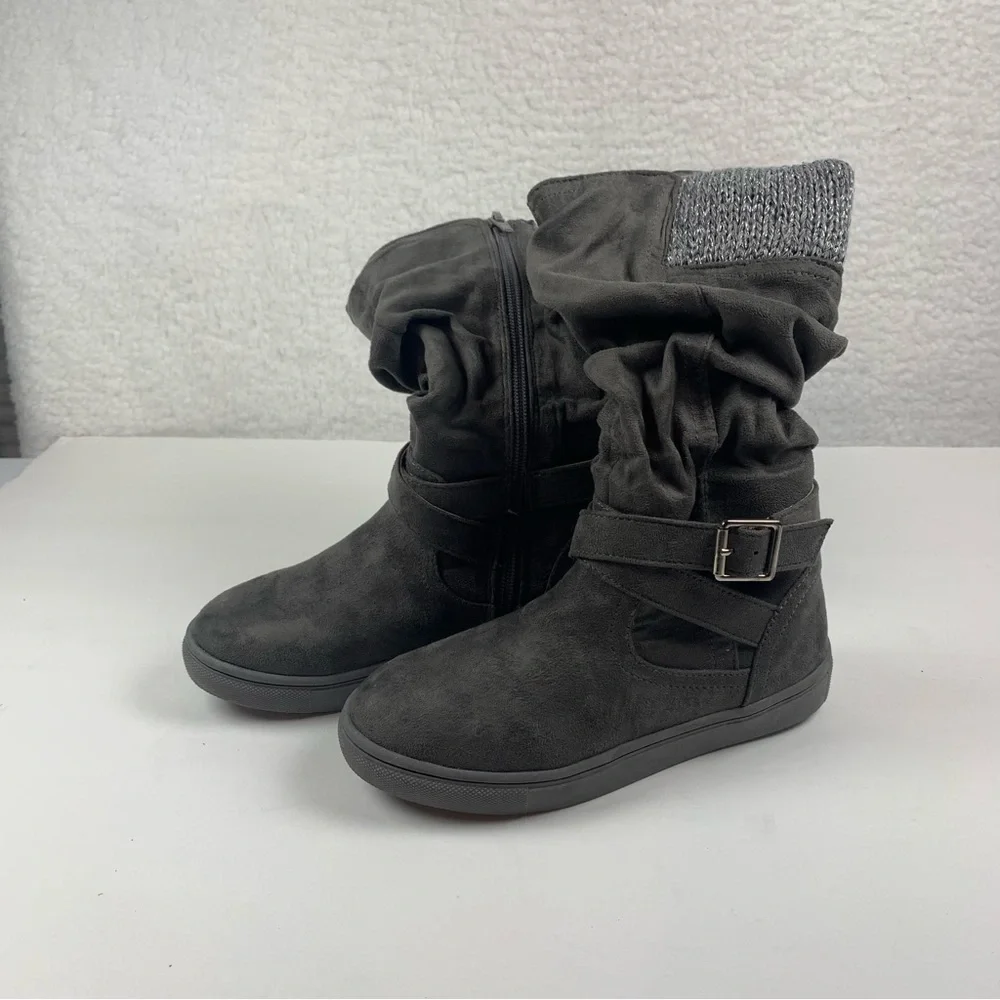 DV by Dolce Vita Girls Styley Fashion‎ Boot Charcoal Gray Size 13 NWOB 7054